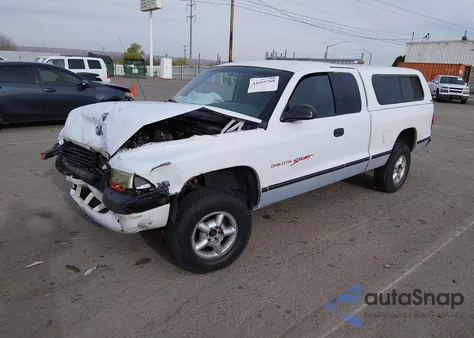1997 Dodge Dakota Slt/Sport z USA, uszkodzony, nr VIN 1B7GG23Y3VS264414